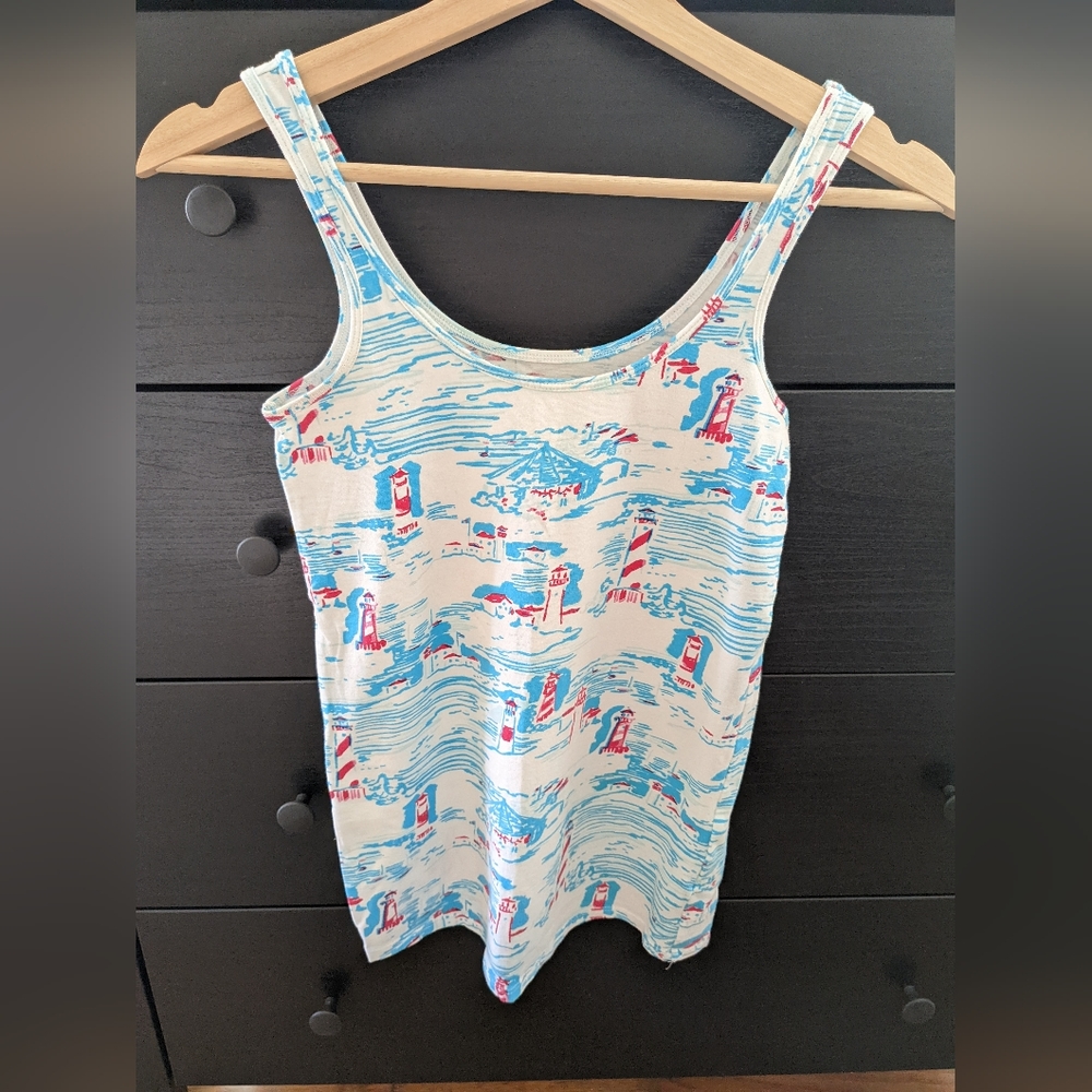Lilly Pulitzer Lighthouse Tank Top